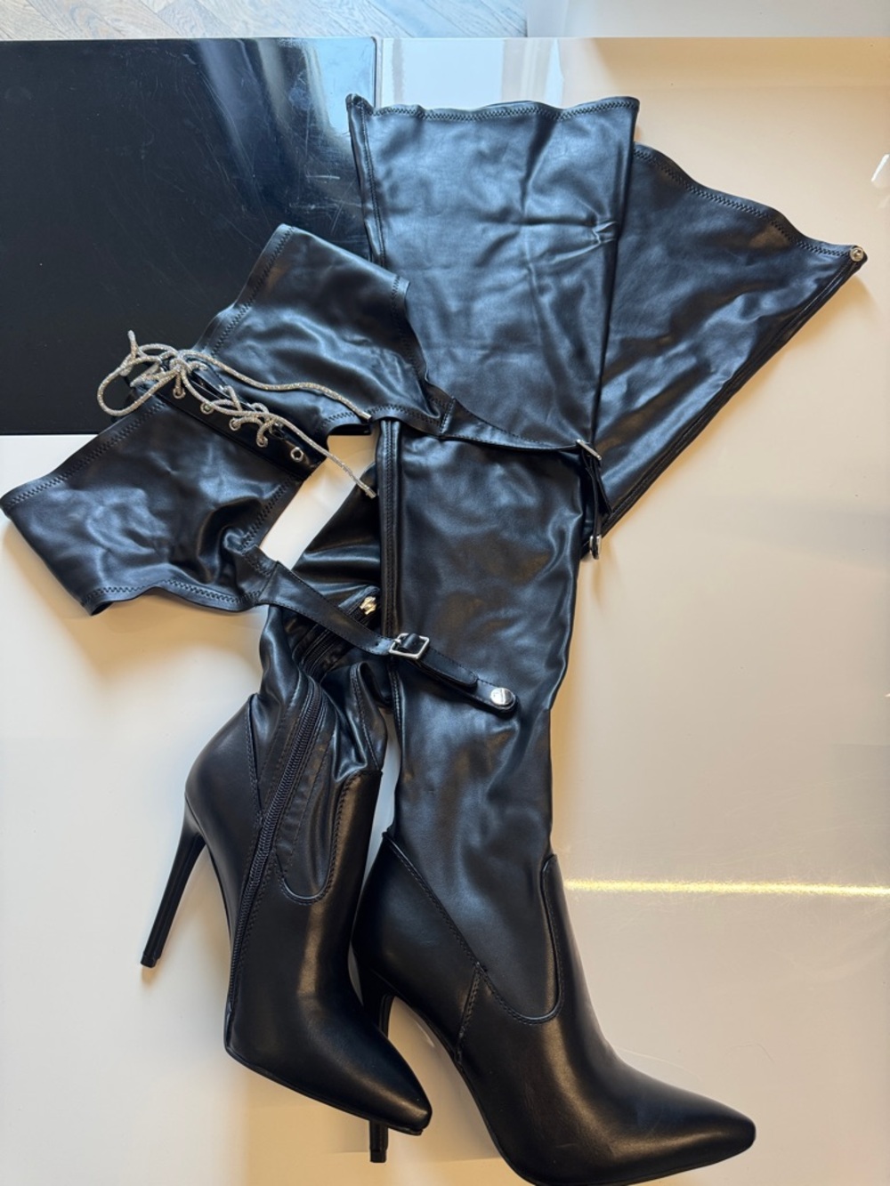 Azalea Wang Renegade with garter belt